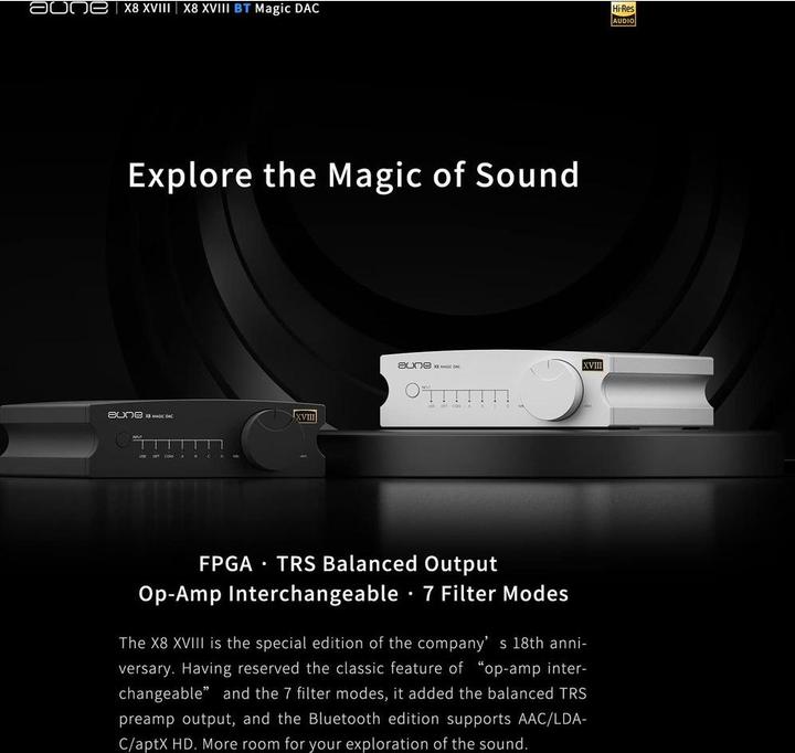 Produktbild Aune X8 Xviii (USB-DAC)