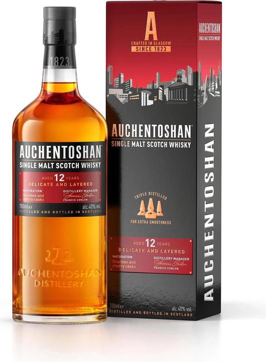 Image du produit Auchentoshan 12 ans (Single Malt, Scotch Whisky, 1 x 70 cl)