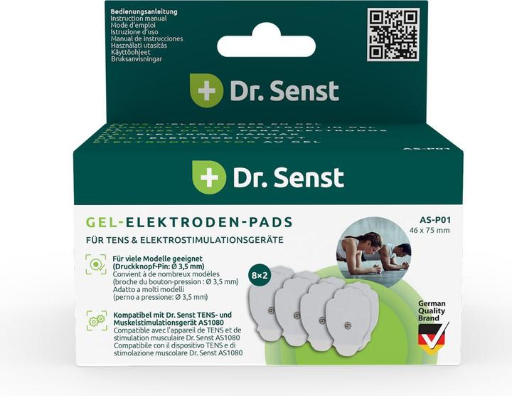 Immagine prodotto Dr. Senst TENS/EMS Replacement Pads