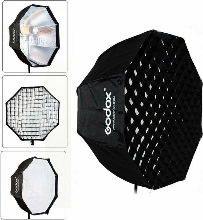 Produktbild Godox Softbox met Paraplu Aansluiting 95cm + Grid (Gitter, 95 cm)