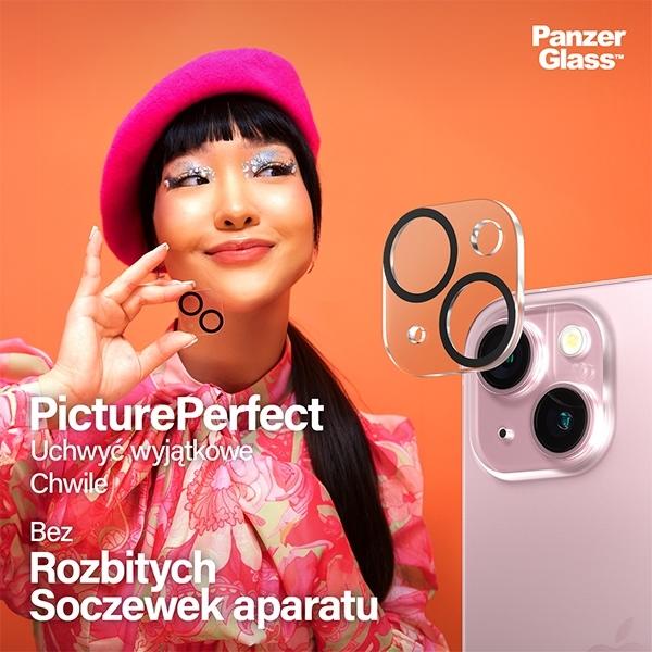 Produktbild PanzerGlass PicturePerfect Camera Lens Protector (1 Stk., Apple iPhone 15, Apple iPhone 15 Plus)