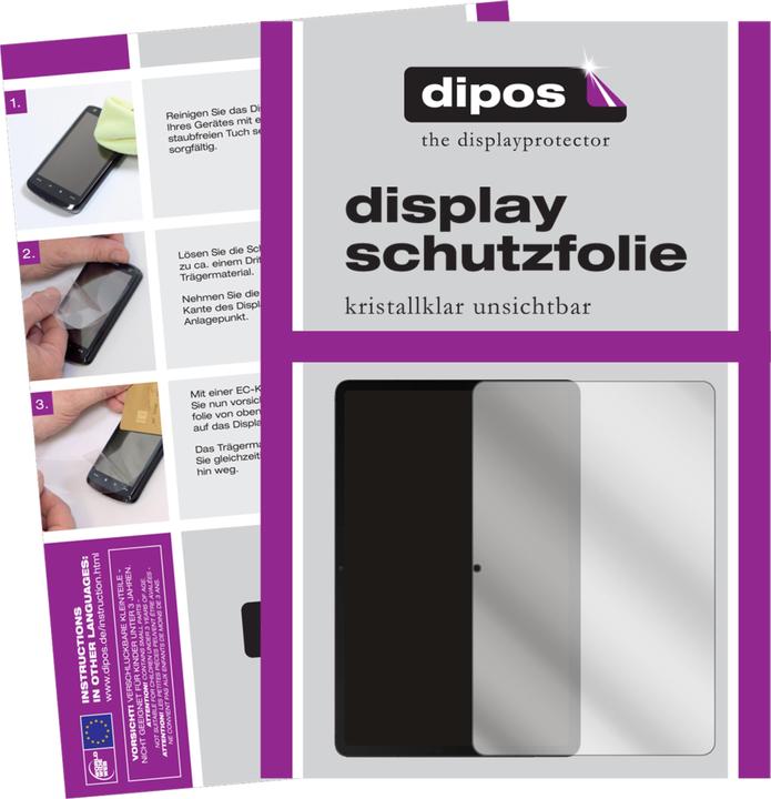 Produktbild Dipos Displayschutzfolie Crystalclear (2 Stück, Galaxy Tab S8)