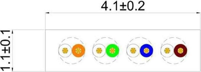 Image du produit Lightwin Câble de réseau (UTP, CAT6, 0.25 m)