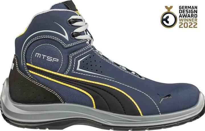 Produktbild Puma Safety TOURING BLUE MID SB E P WRU FO SRC 632630300000045 Sicherheitsstiefel SB Schuhgrösse (E (SB, 45)