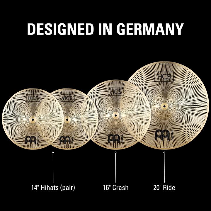 Actual product image Meinl P-HCS141620 Practice cymbal set quiet cymbals (14", Cymbal)