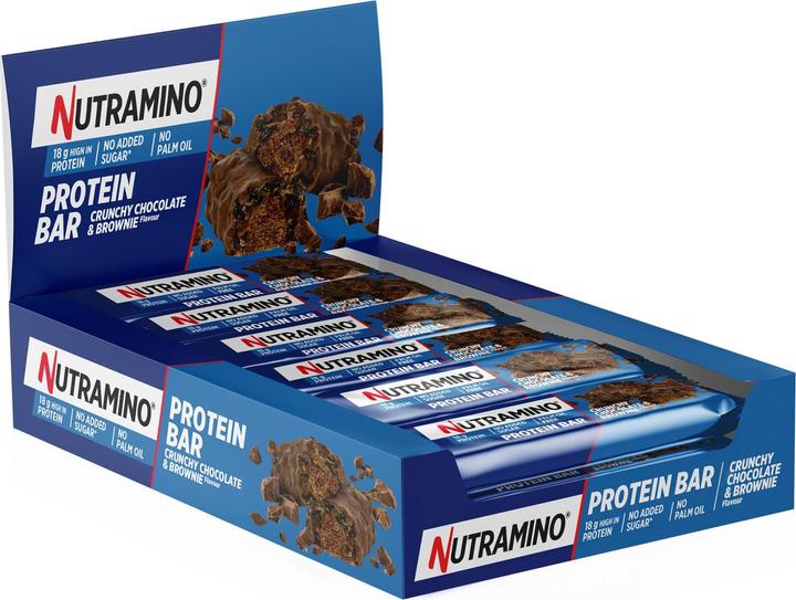 Produktbild Nutramino Proteinbar Chocolate Brownie (12 Stk., 660 g)