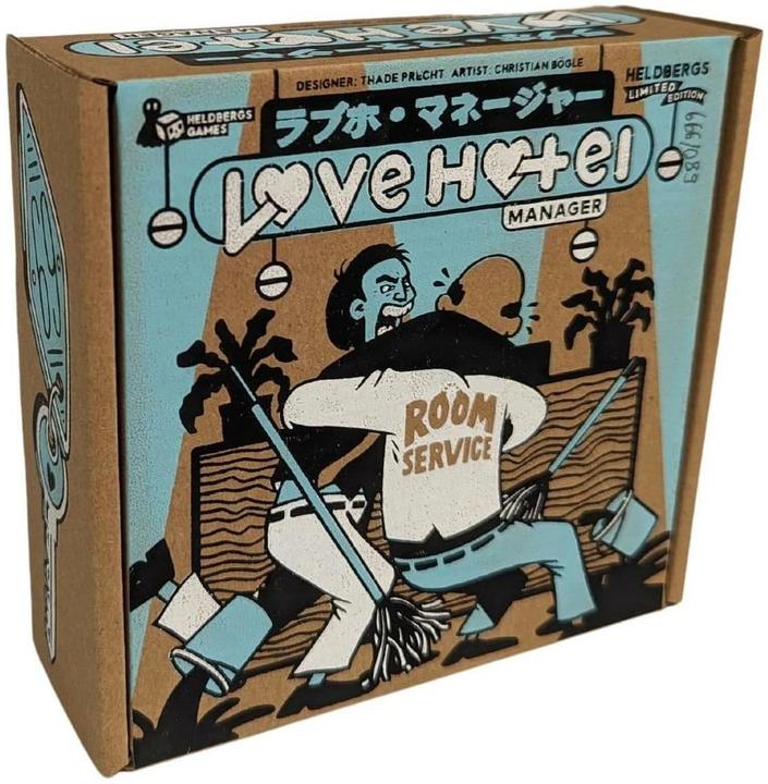 Actual product image Heldbergs Games Love Hotel Manager - Kartenspiel (French, English, German)