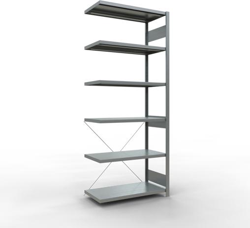 Actual product image Schulte Lagertechnik MULTIplus330 boltless bay system with cross brace