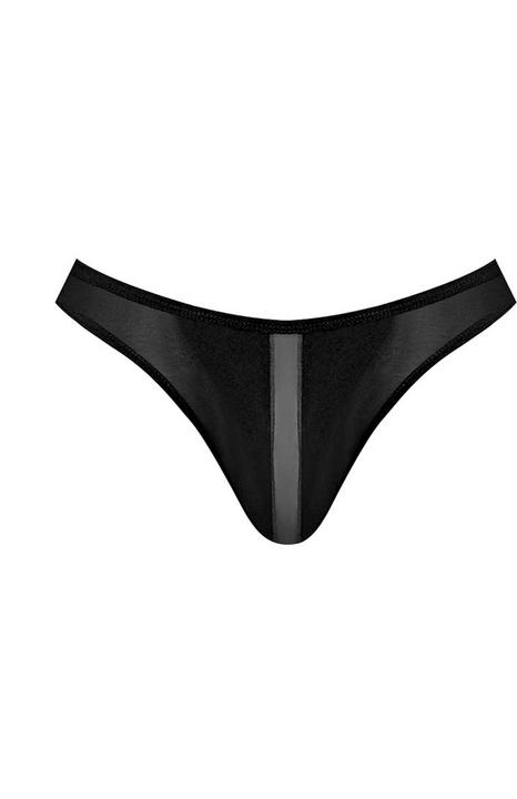 Produktbild Male Power Landing Strip Bikini Brief - Black - L (L)