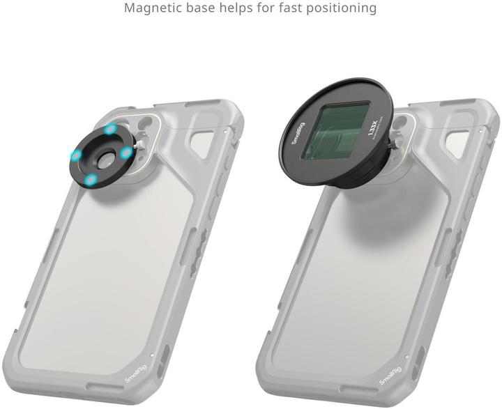 Immagine prodotto SmallRig Obiettivo anamorfico per dispositivo mobile (attacco T) (Accessori video vari)