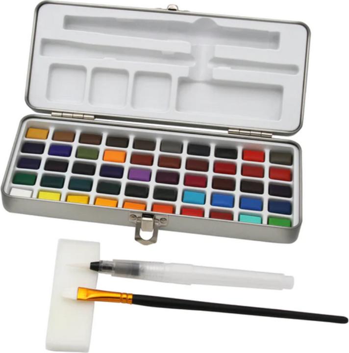 Paintersisters Aquarellkasten 50-teilig