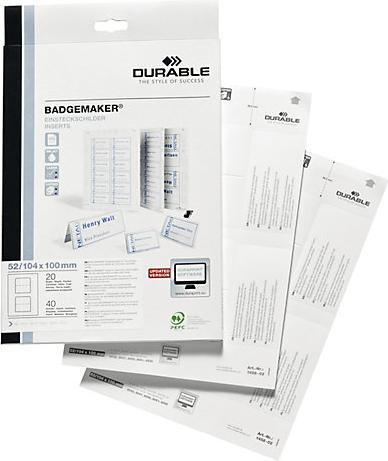 Produktbild Durable Ersatz-Etiketten