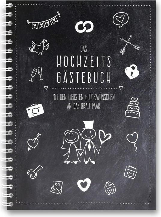 Actual product image Hochzeits-Gästebuch (German, Familia publishing house, 2021)