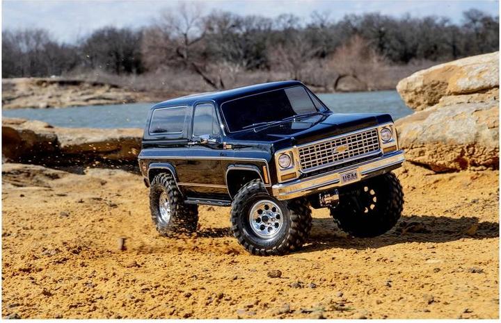 Produktbild Traxxas TRX-4 79 Chevy Blazer schwarz 1/10 Crawler RTR Brushed, Clipless, ohne Akku und Ladegerät (RTR Ready-to-Run)
