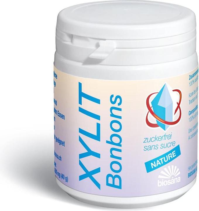Image du produit Biosana Xylit Bonbons Nature (80 pcs, 40 g)