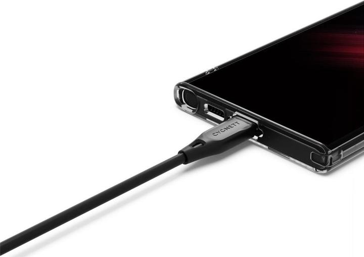 Produktbild Cygnett Essentials USB-C auf USB-C (USB 2.0) Kabel, Schwarz, 2 m (2 m, USB 2.0, 60 W)