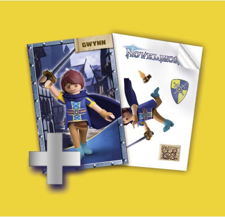 Actual product image Playmobil Novelmore - Gwynn with combat equipment (71303, Playmobil Novelmore)