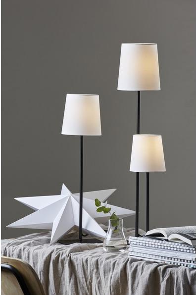 Produktbild Star Trading Tischleuchte Star FROZEN, weiss, E14, IP20