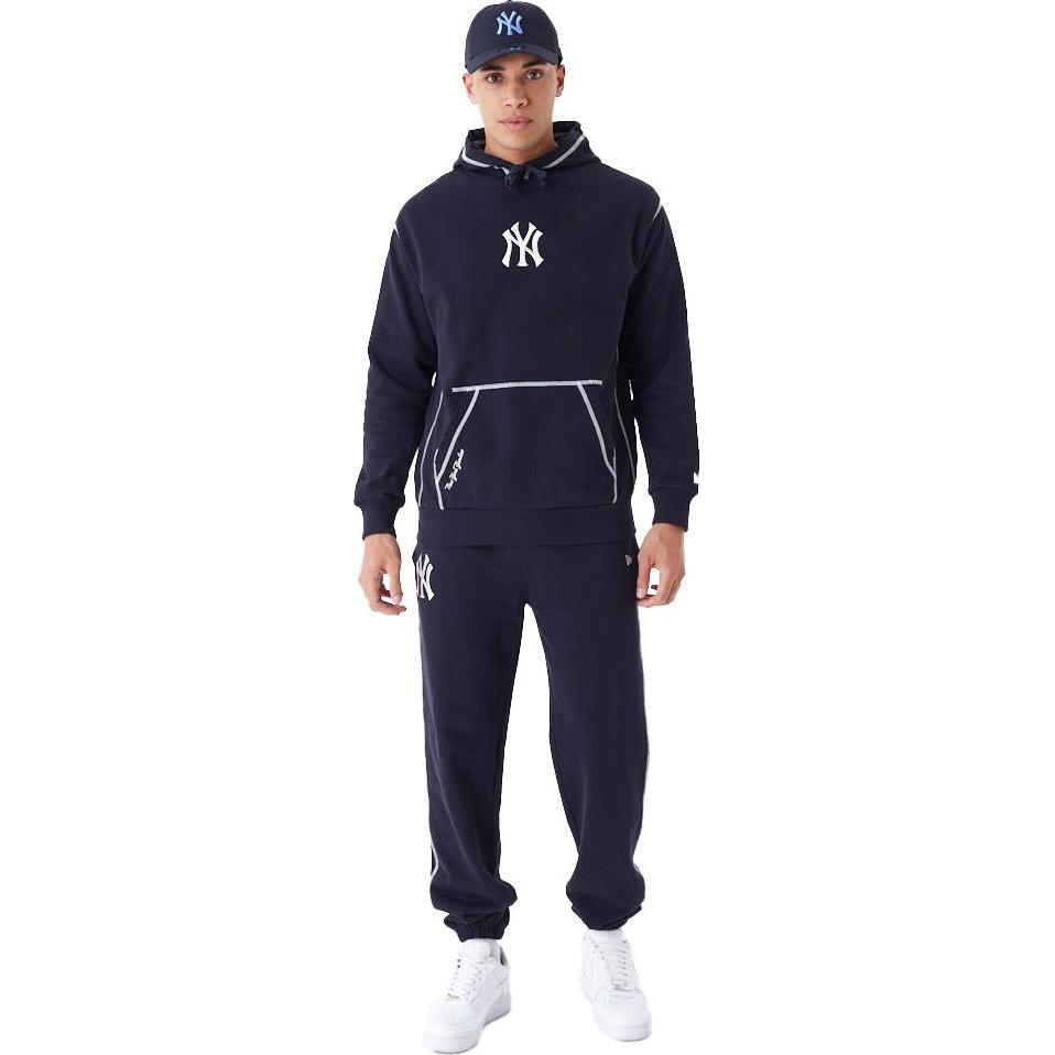Thumbnail - New Era, Herren, Pullover, Oversized Hoody WORLD SERIES New York Yankees - S, Blau, (S)