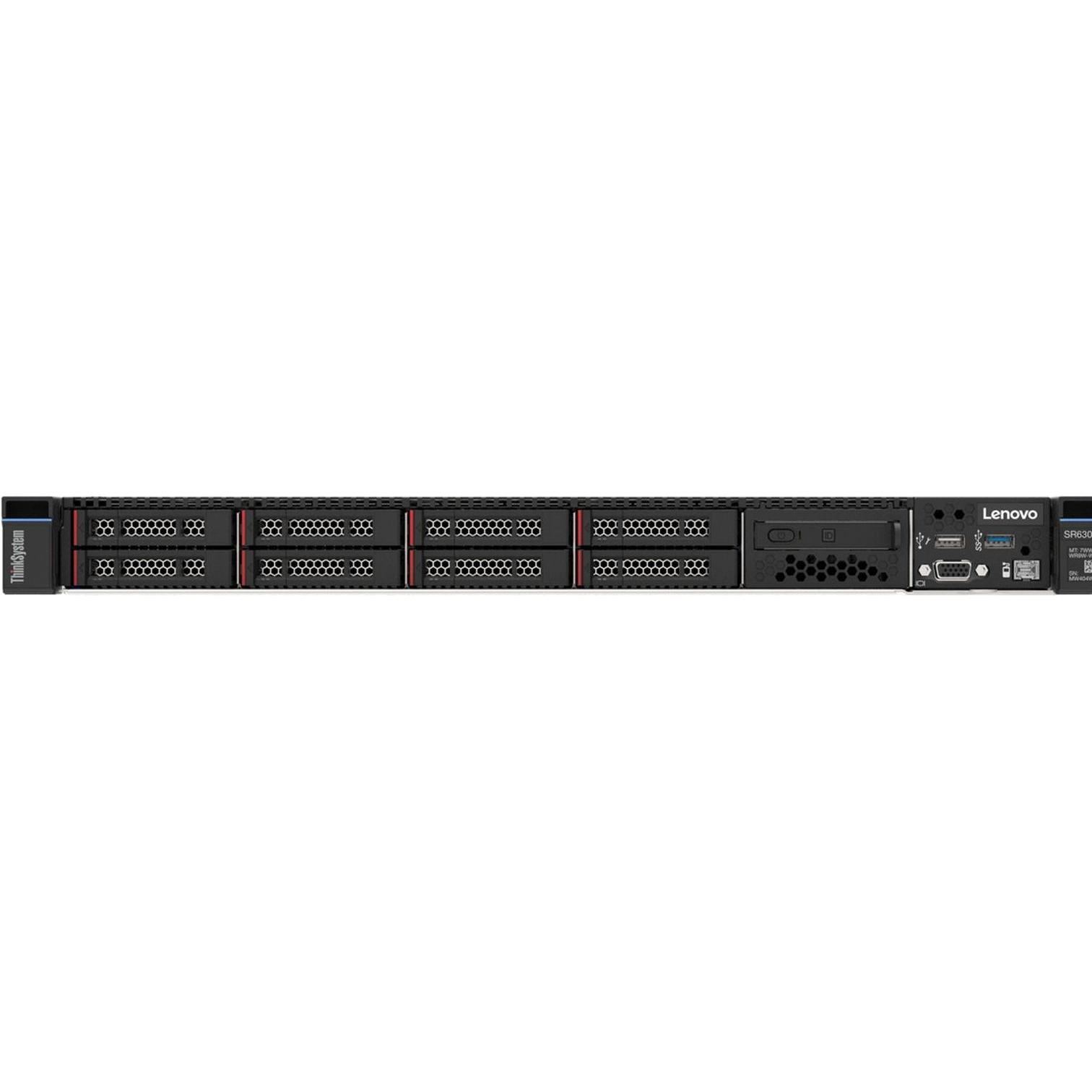 Lenovo ThinkSystem SR630 V3 7D73 - Server - Rack-Montage - 1U - zweiweg - 1 x Xeon Silv (32 GB, Rack