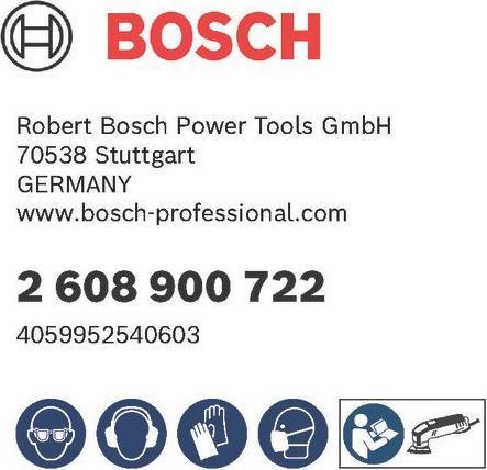 Image du produit Bosch Professional Zubehör Expert M480 Filet abrasif pour ponceuse Delta, 93 mm,G 240, 5 pces. (240)