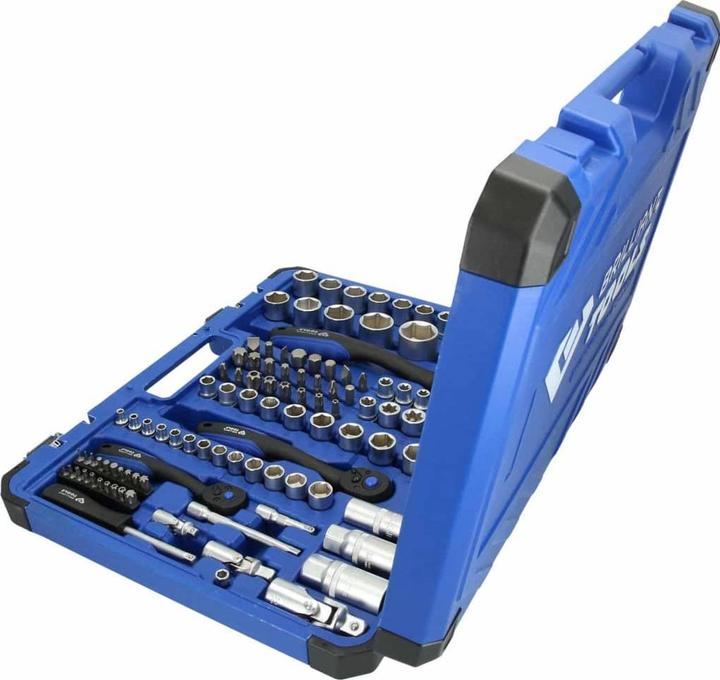 Actual product image Brilliant Tools Socket set, 172 pcs, 1/4, 3/8, 1/2 (3/8", 1/4", 1/2")