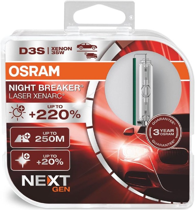 Produktbild Osram Night Breaker Laser Xenarc (D3S)