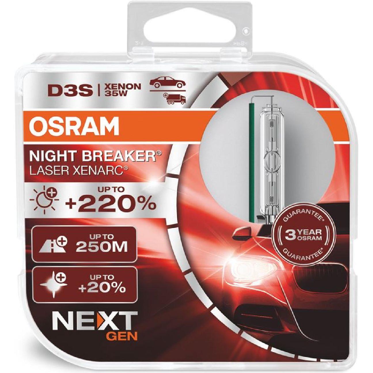 Osram, Illuminazione auto, Laser Xenarc Night Breaker (D3S)