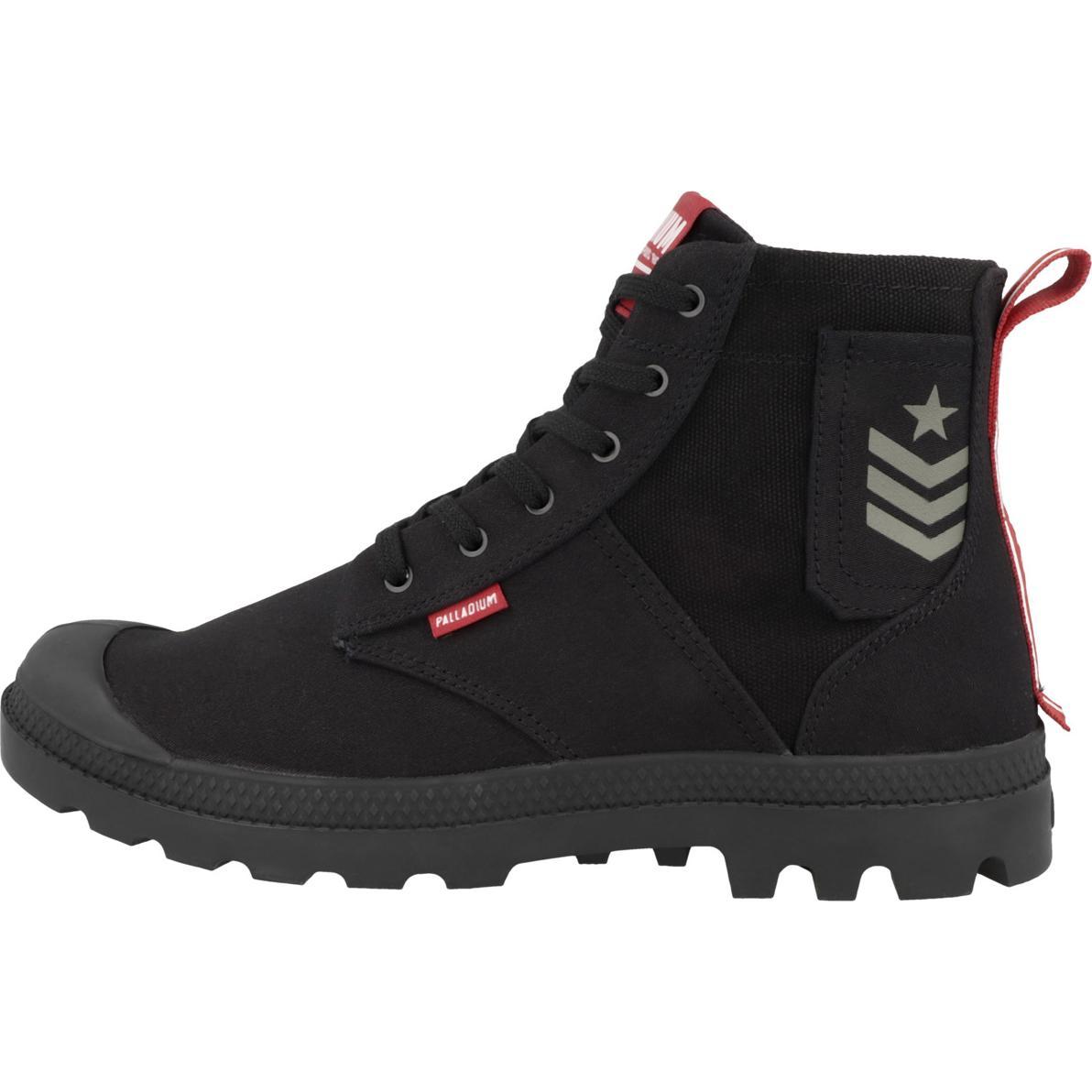 Palladium, Herren, Boots + Stiefel, Pampa Hi Army - 56727, Schwarz, (40)