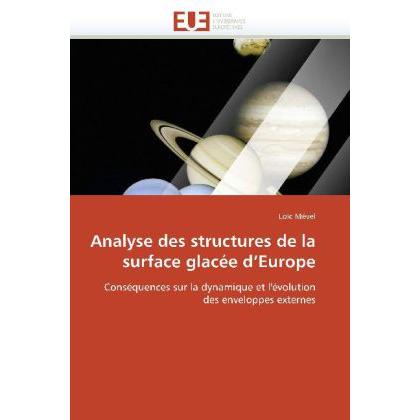 Analyse des structures de la surface glacée d'Europe, Fachbücher von Loïc Mével