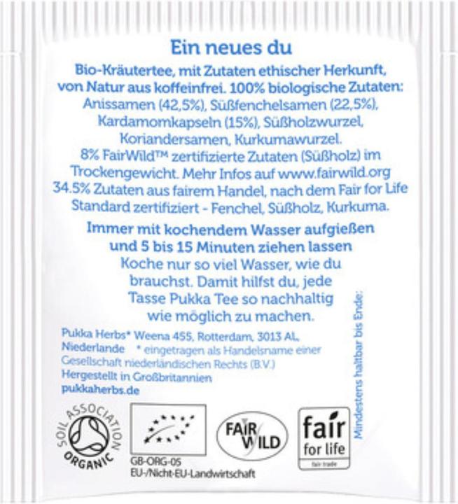 Actual product image Pukka Feel New (40 g)