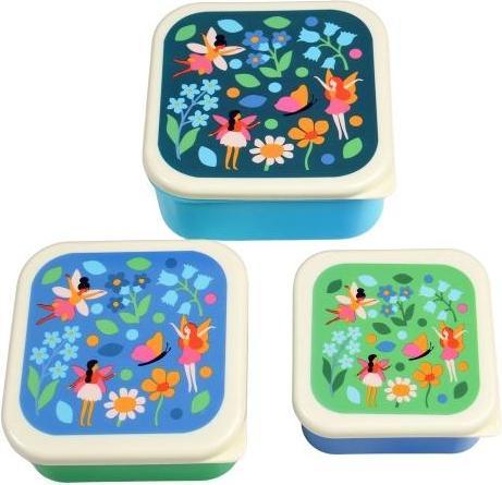 Rex London Snack Boxes set of 3 - Fairies in the Garden