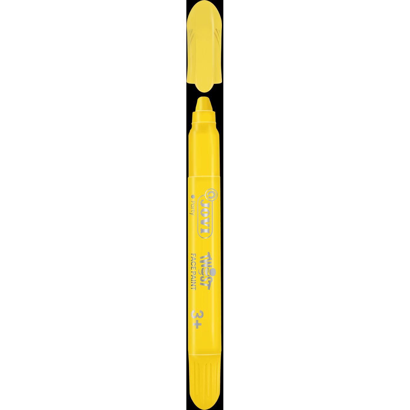 Jovi Fasching-Schminke, Schminkstift Twist Face Paint gelb