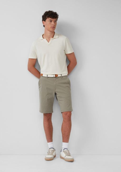 Image du produit s.Oliver Bermuda Phoenix: Baumwoll-Shorts mit Flechtgürtel (33)