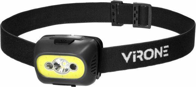 Orno COB LED headlamp with motion sensor, rechargeable, black (350 lm)