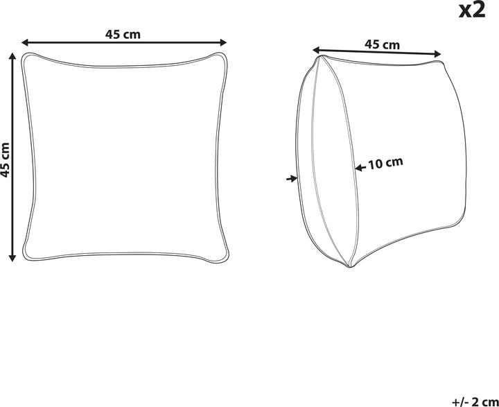 Produktbild Beliani Cercis (45 x 45 cm)