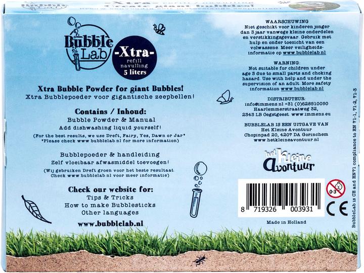 Produktbild Bubblelab Seifenblasen Pulver (5 Liter)
