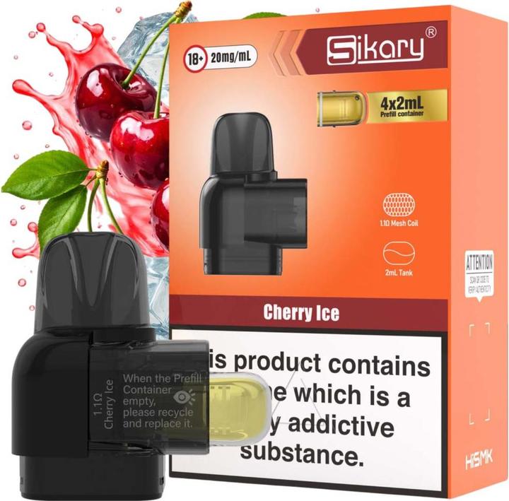 Immagine prodotto Sikary S10000 Pod - Cherry Ice (Ciliegio)