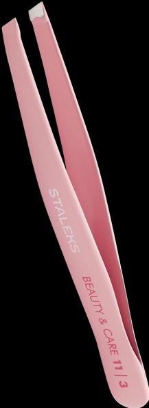 Immagine prodotto Staleks Pinzetta per sopracciglia con punta larga e smussata Beauty & Care 11 Tipo 3 (Pinzetta per