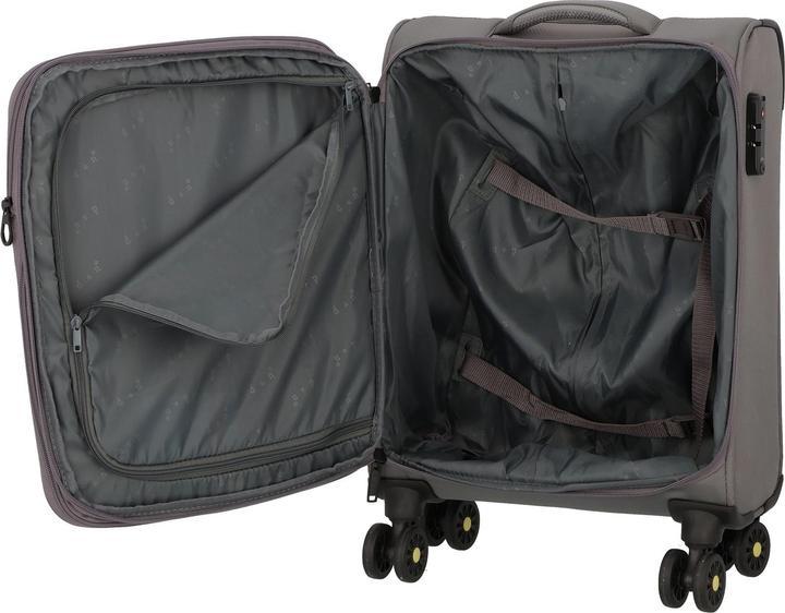Produktbild D&N Travel Line 9704 4 Rollen Kabinentrolley S 55 cm mit Dehnfalte (38 l)