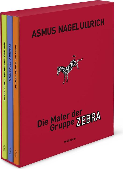 Immagine prodotto Die Maler der Gruppe ZEBRA (Tedesco, Dieter Asmus, Dietmar Ullrich, Peter Nagel, 2023)
