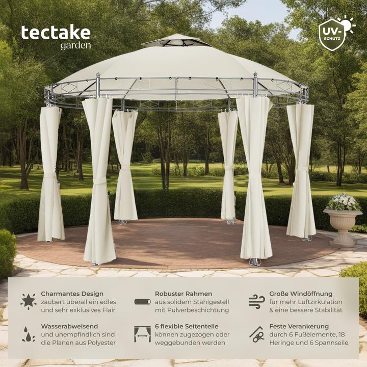 Immagine prodotto tectake Siana (350 cm, 350 cm)