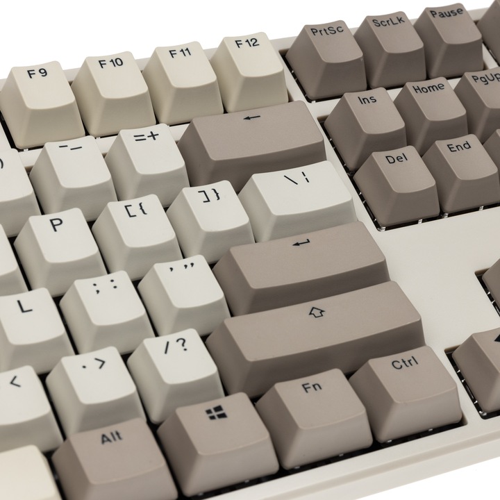 Image du produit Ducky Clavier de jeu Origin Vintage, Cherry MX-Brown (US) (US, Filaire)
