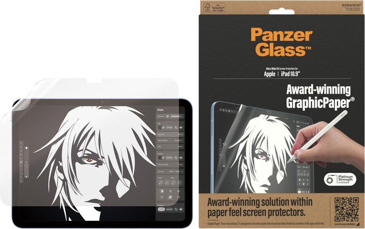 Immagine prodotto PanzerGlass UWF GraphicPaper (1 Pezzo/i, iPad 2022 (10a generazione))