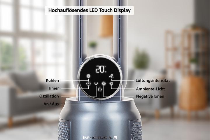 Produktbild Genius INVICTUS AIR AC7 Lufkühler, Set 6-tlg (20 m²)