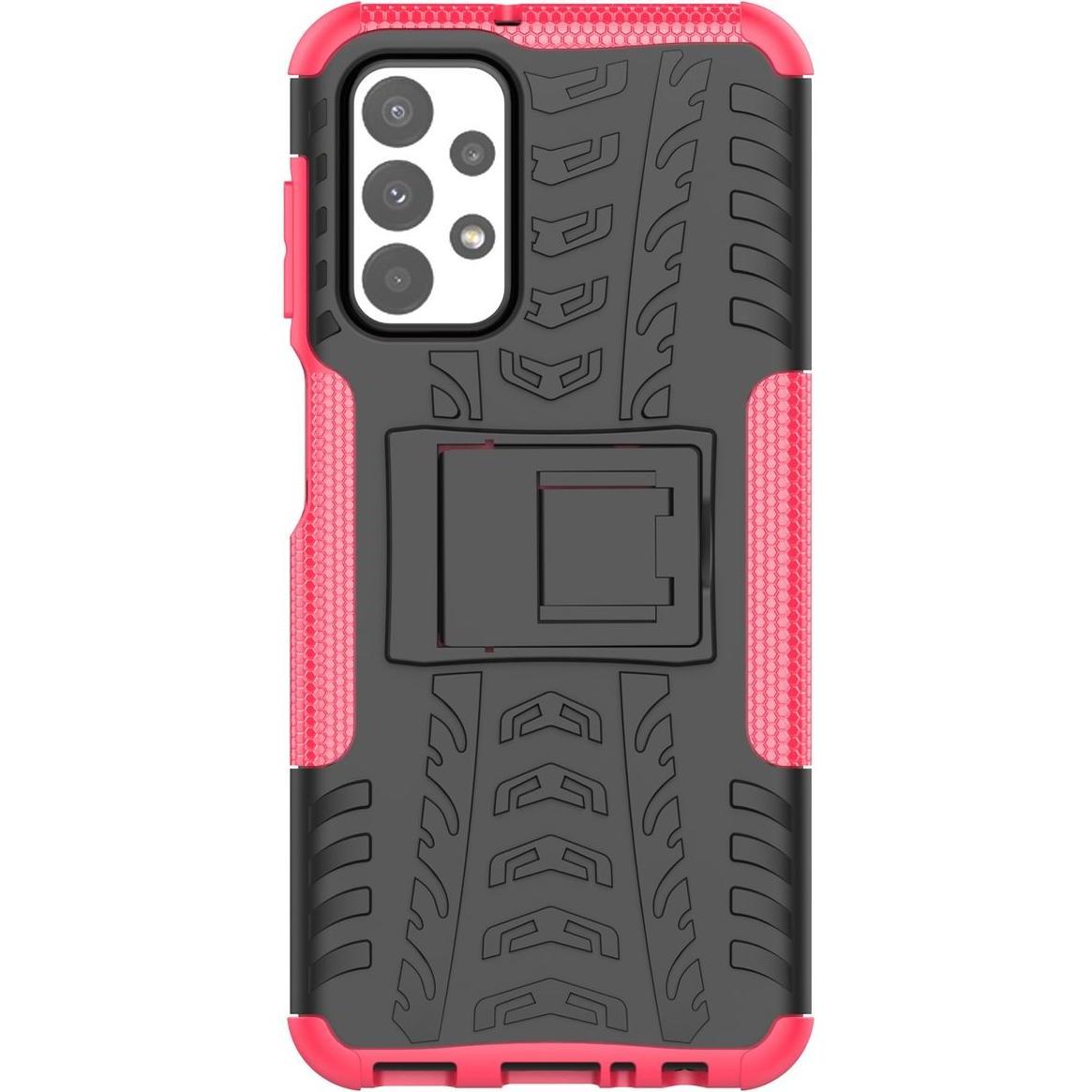 Thumbnail - König Design Hülle Handy Schutz für Samsung Galaxy A23 Case Cover Bumper Etuis Halter Tasche (Samsung Galaxy A23), Smart...