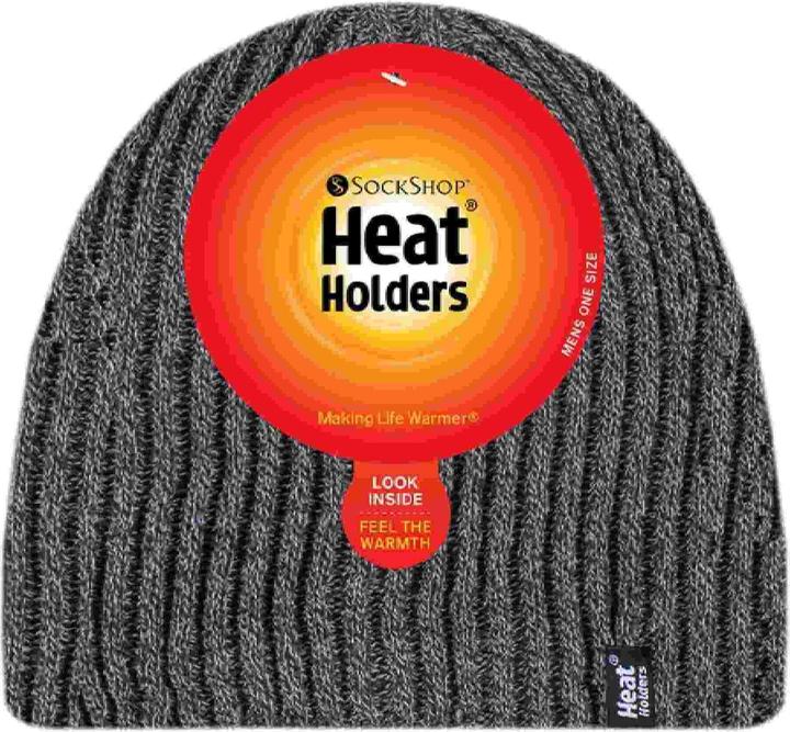 Produktbild Heat Holders Outdoor Winter Beanie Strickmütze mit Fleece Gefüttert (One Size)