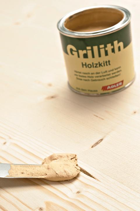 Produktbild Adler Grilith Holzkitt Füllmasse Holz Spachtelmasse (knetbar) Eiche 200 ml Dose
