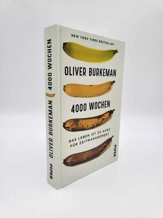 Image du produit 4000 Wochen (Allemand, Oliver Burkeman, 2022)
