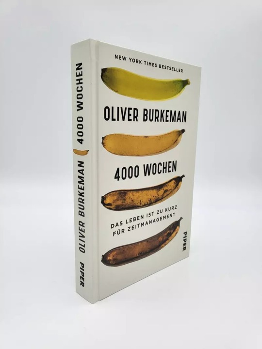 Immagine prodotto 4000 Wochen (Tedesco, Oliver Burkeman, 2022)
